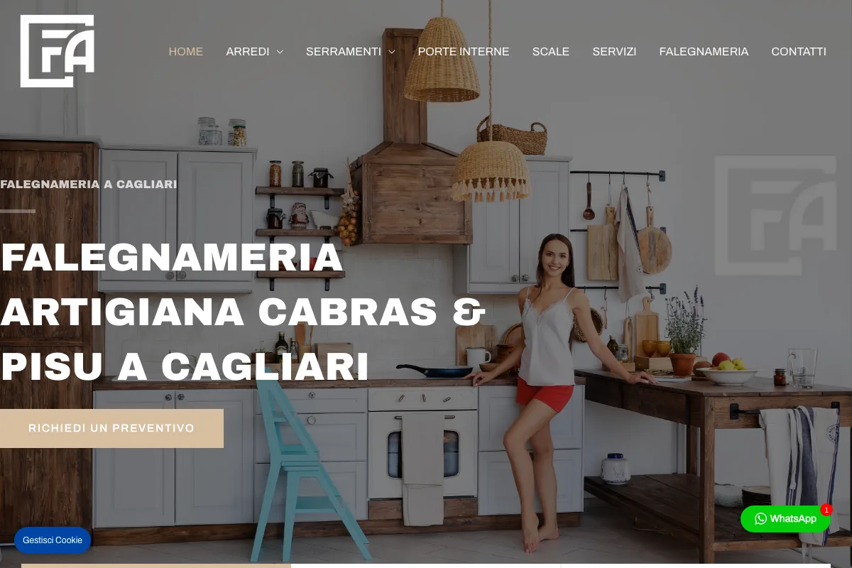 Caso studio Falegnameria Artigiana Cabras e Pisu: Cagliari