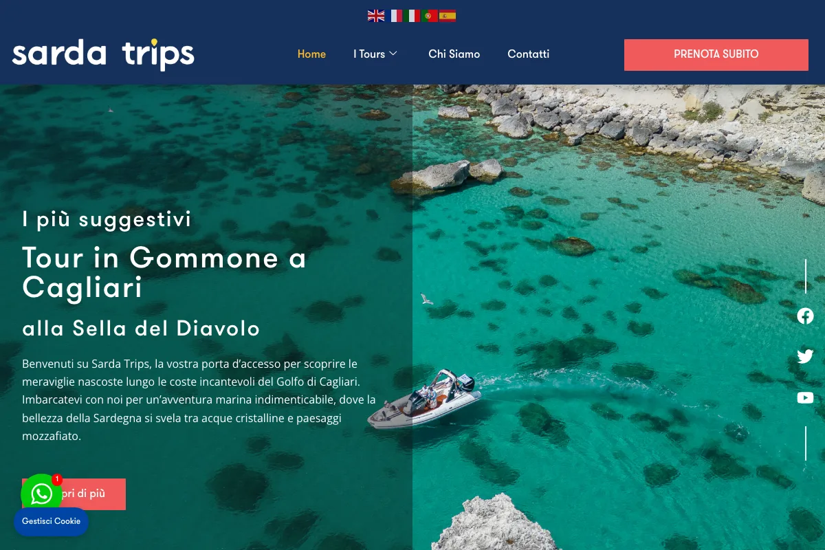Caso studio SardaTrips: Cagliari